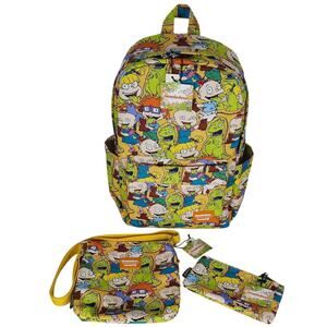 NWT Loungefly Rugrats 3‑Piece Set 2020